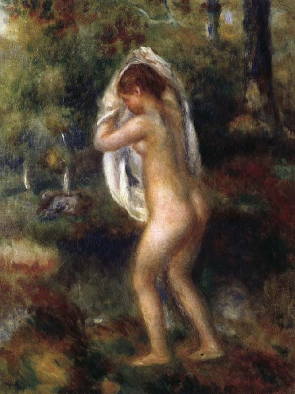 Pierre Renoir Young Girl Undressing France oil painting art